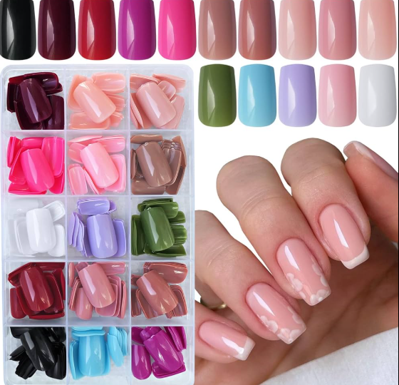 Artificial nails, filling & Gel color(أظافر صناعية، برد الأظافر، ولون جل )